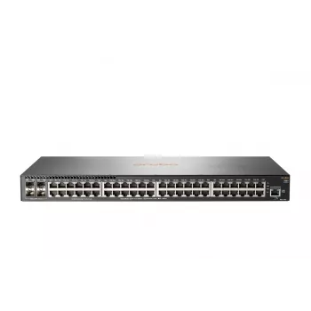 HPE – Aruba Series – Switch – 2540 48G 4SFP+ – verwaltet – 48 x 10/100/1000 + 4 x 10 Gigabit Ethernet / 1 Gigabit Ethernet SFP+ – Desktop, rackmontierbar, wandmontierbar