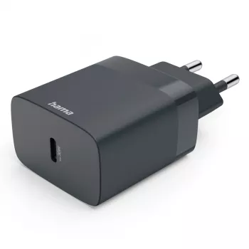 Hama 00086442 Ladegerät für Mobilgeräte Smartphone Grau AC Schnellladung Innenbereich