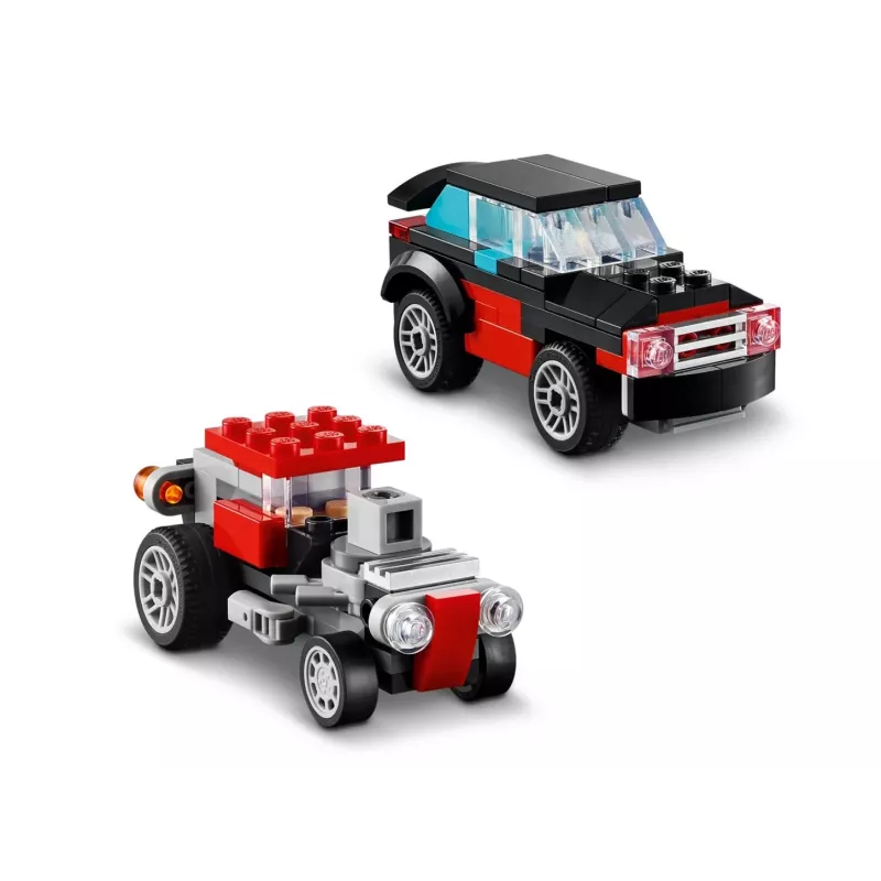 LEGO Creator 3-in-1 31146 Tieflader mit Hubschrauber