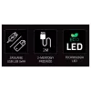 Neon-Dekoleuchte MANTA SNL70WH Style Neon Lights CAT 2 Weiß 70 cm