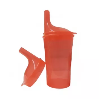 Sicherheitsbecher zum Essen und Trinken – Rot