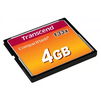 Flash-Speicher Transcend 4GB CompactFlash 133x TS4GCF133