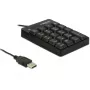 Numerischer Tastenblock DeLOCK 12481 Universal USB Schwarz