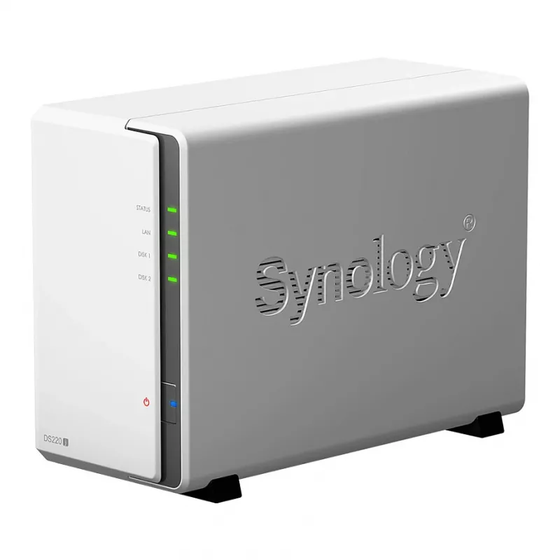 Synology Disk Station DS220j – NAS-Server – 2 Einschübe