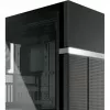 VK02 Lite, Tower-Gehäuse schwarz, gehärtetes Glas