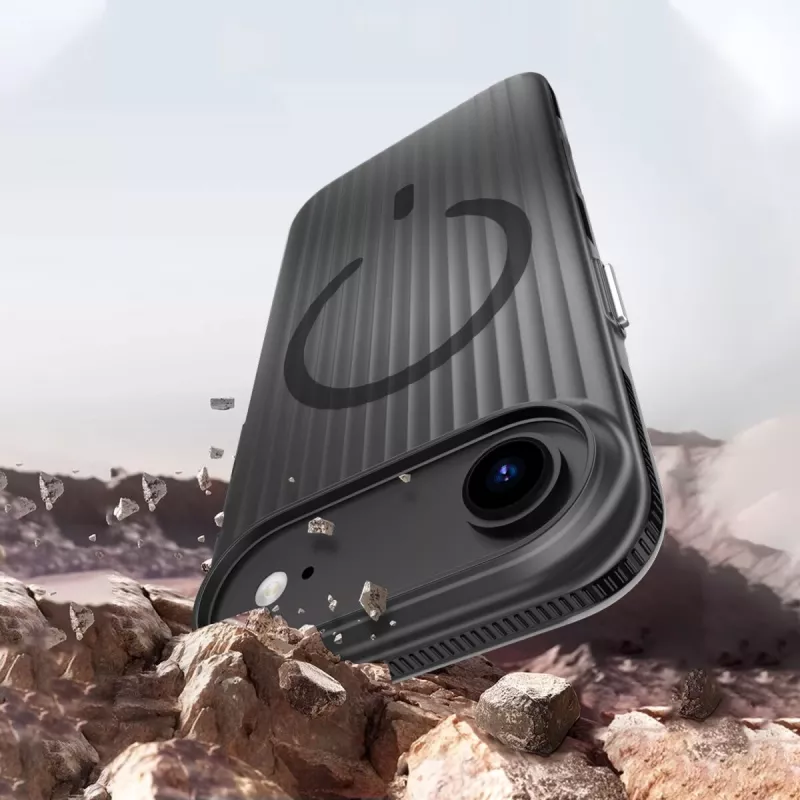 4smarts 541640 Design Case Aero Hülle für iPhone Air (iPhone 17 Air), schwarz