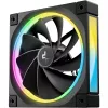 DeepCool FL12R R-FL12R-BKAPN1-G Reverse 120 mm Gehäuselüfter, 500-2150 U/min, 33,9 dB, Schwarz