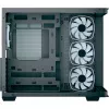 Tower-PC-Gehäuse AEROCOOL P500C EVO-G-BK-v1 mit 2 Hartglas-Seitenteilen, Schwarz