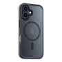 Magnetische Schutzhülle Torras Guardian Series für iPhone 16 — Schwarz