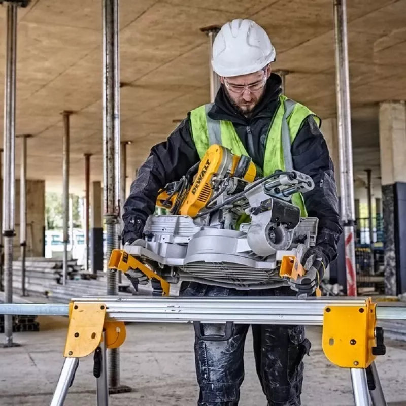 DeWalt DE7033-XJ kompaktes Kappsägen-Untergestell, 4 Beine