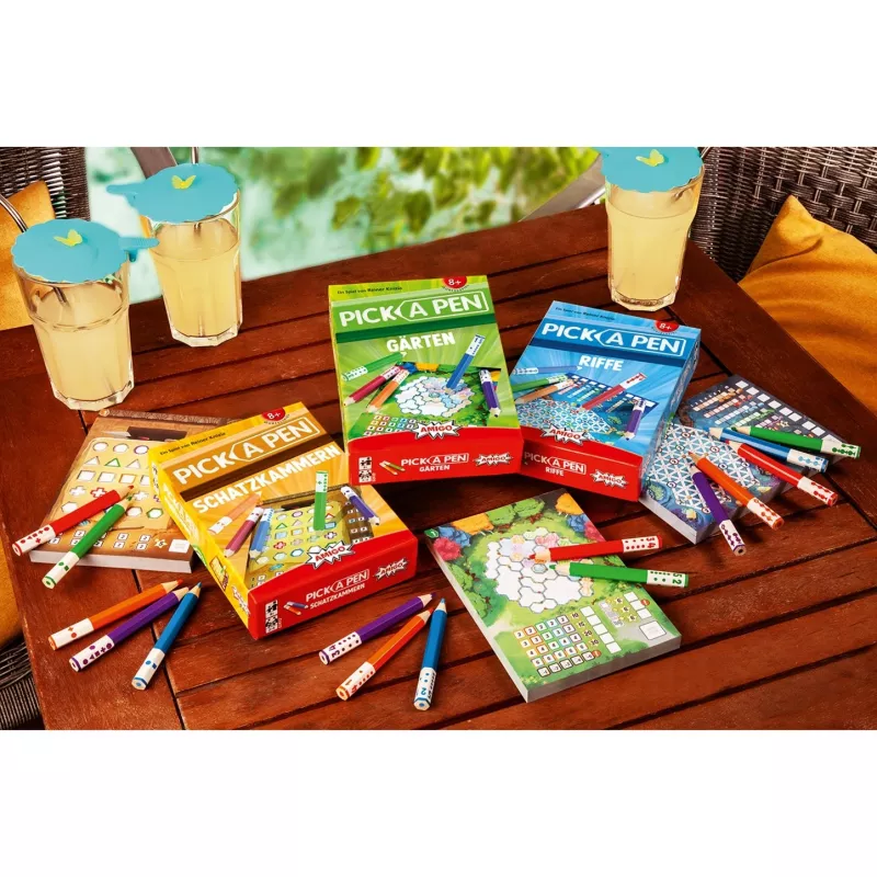 Pick a Pen: Riffe, Puzzle-Spiel