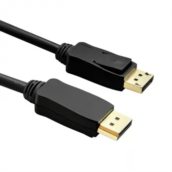 Value DisplayPort-Verbindungskabel DisplayPort-Stecker, DisplayPort-Stecker 1,50 m Schwarz 11.99.5798 Geschirmt