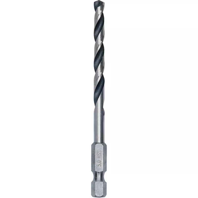 Bosch PointTeQ Hex HSS-Spiralbohrer, 5 mm