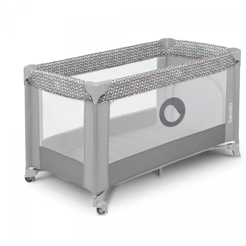 Lionelo Stefi Concrete Multicolor - Reisebett 2 in 1