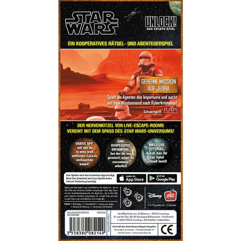 Unlock - Geheime Mission to Jedha, Partyspiel