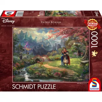 Thomas Kinkade Studios: Disney - Mulan, Puzzle 1000 Teile