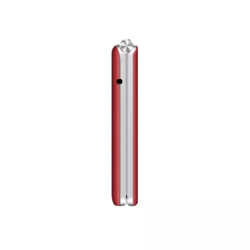 Maxcom MM835L 4G Klapphandy, Dual-SIM, 3,5 Zoll (8,89 cm), USB-C, rot