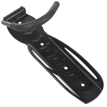 Wandmontierter Fahrradträger MACLEAN MC-432, vertikale Fahrradhalterung, verstellbare Breite, max. Belastung 30 kg, schwarz