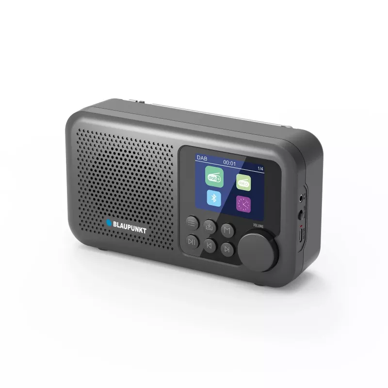 Blaupunkt DR8BK tragbares Radio, schwarz