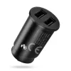 everActive CC-25C Kfz-Ladegerät, 2x USB 12 W, mit USB-C-Kabel