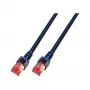 EFB-Elektronik RJ45 Patchkabel Cat.6 S/FTP LSZH schwarz 3m Hersteller: EFB Elektronik (K5515.3)