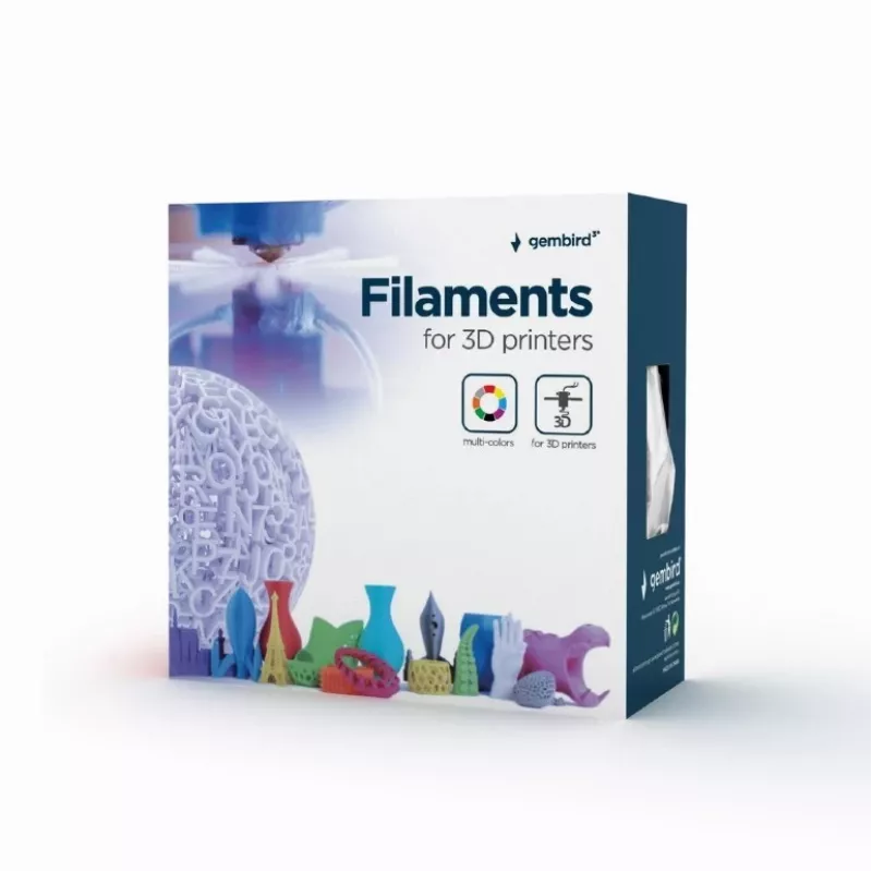 3D-Druckmaterial ABS Gembird 3DP-ABS1.75-01-FY Gelb 1 kg
