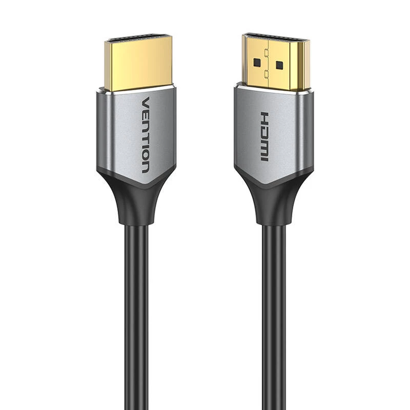Ultra Dünnes HDMI HD Kabel Vention ALEHF 1m 4K 60Hz (Grau)