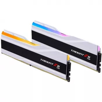 DIMM 32 GB DDR5-7200 (2x 16 GB) Dual-Kit, Arbeitsspeicher weiß, F5-7200J3445G16GX2-TZ5RW, Ripjaws M5 RGB, INTEL XMP