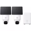 Eufy SoloCam E30 (2-Pack) + Homebase 2 Dome IP-Überwachungskamera Außenbereich 2048 x 1080 Pixel Wand