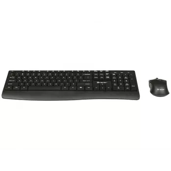 Tracer Bartix II RF Nano kabelloses Tastatur-Maus-Set, 2,4 GHz, Schwarz