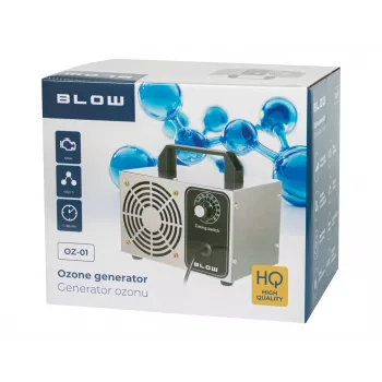 Ozongenerator BLOW oz-01 — 60.000 mg/h Leistung, 120 W Leistung