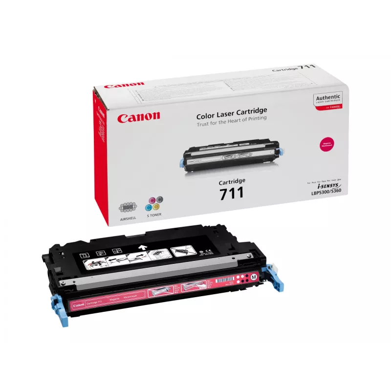 Canon 711 Tonerkartusche (1658B002), Magenta, 6000 Seiten