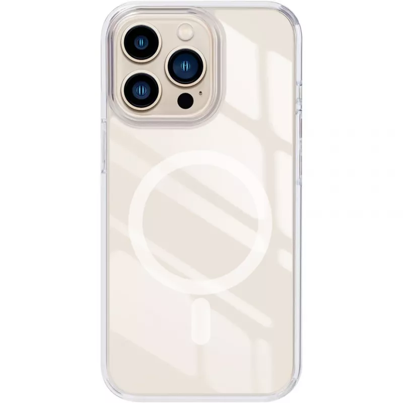 NEVOX StyleShell SHOCKFlex, Handyhülle transparent, iPhone 16 Pro Max, kompatibel mit MagSafe