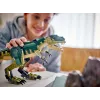 Konstruktionsspielzeug LEGO Creator 3-in-1 T.Rex Bausatz, 626 Teile, 150 mm Höhe, Alter 9+