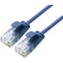 ROLINE GREEN UTP Patchkabel Cat.6A (Klasse EA), LSOH, schlank, Blau, 5 m (21.44.3947)