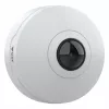 Axis M4327-P 02636-001 Panorama-Mini-Dome-IP-Kamera für innen, 6 MP, Fischauge 180/360°, Decke/Wand, Weiß
