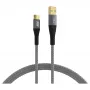 EFB Elektronik USB-A-auf-USB-C-Kabel 60 W QC 3 A Grau – Kabel – Digital/Daten (USB-AC-00002)
