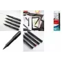 Fineliner STABILO dr!ver Medium Schwarz Blau Grün Rot 4 Stück
