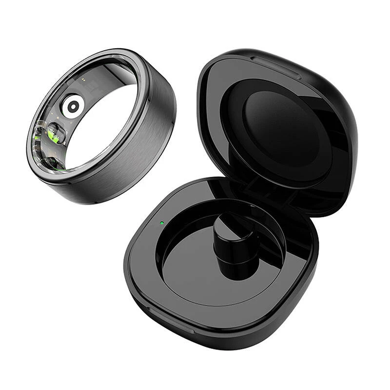 Smart Ring Colmi R03 18,9 mm Größe 9 Schwarz – tragbares Gesundheits- & Benachrichtigungsgerät