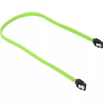 SATA-Kabel Sharkoon SATA 3 0,45 m 7-polig Schwarz Grün