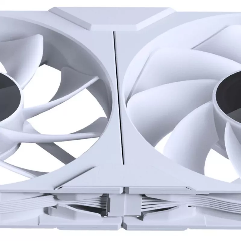 Phanteks M25 Gen2 140 mm PWM D-RGB Reverse-Blade-Gehäuselüfter - Weiß