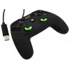 Esperanza EGG110K Vanquisher kabelgebundenes USB-Gamepad für PC/PS3, Vibration, 12 Tasten, 2 Analogsticks, schwarz/grün