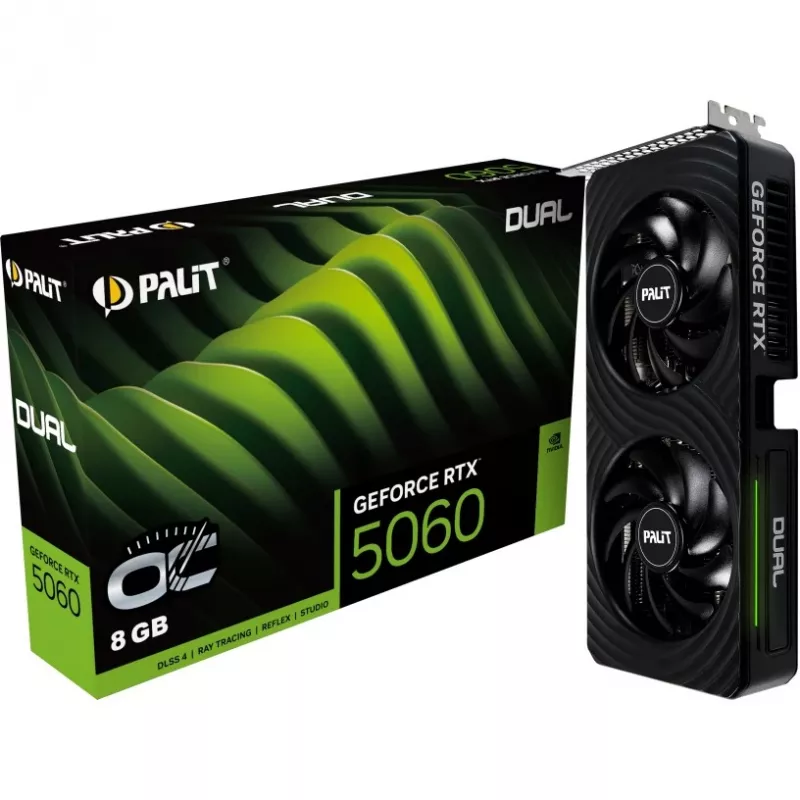 Palit GeForce RTX 5060 Dual OC 8GB GDDR7 Grafikkarte