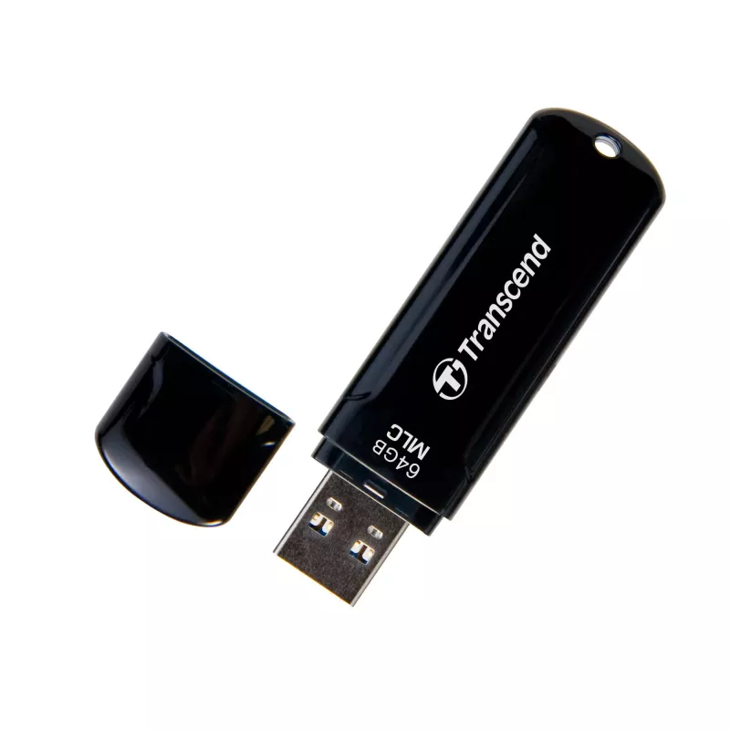 Transcend JetFlash 750 Endurance Series TS16GJF750K USB-Stick 16 GB, USB 3.1 Gen 1, MLC, Klavierlack-Schwarz
