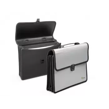 Aktenkoffer Forpus FO21631 Schwarz Grau