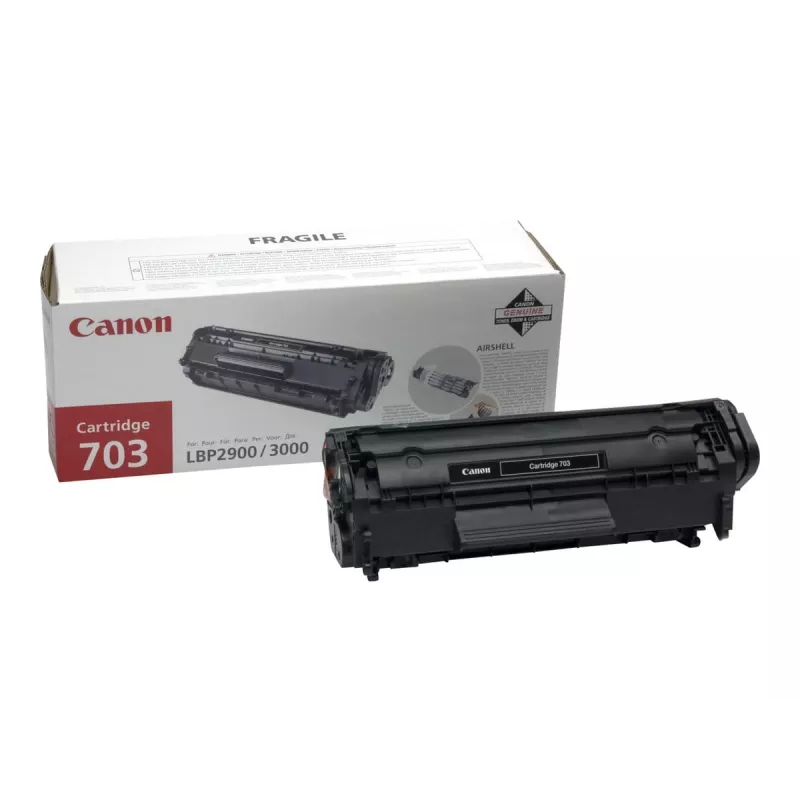 Canon CRG 703 Tonerkartusche, Schwarz, 2000 Seiten