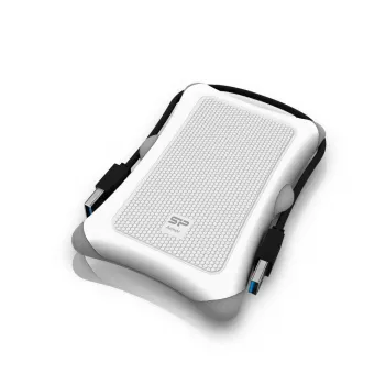 Externe HDD Silicon Power Armor A30 1TB USB 3.2 Gen 1, 2,5 Zoll HDD, weiß, USB Typ-A