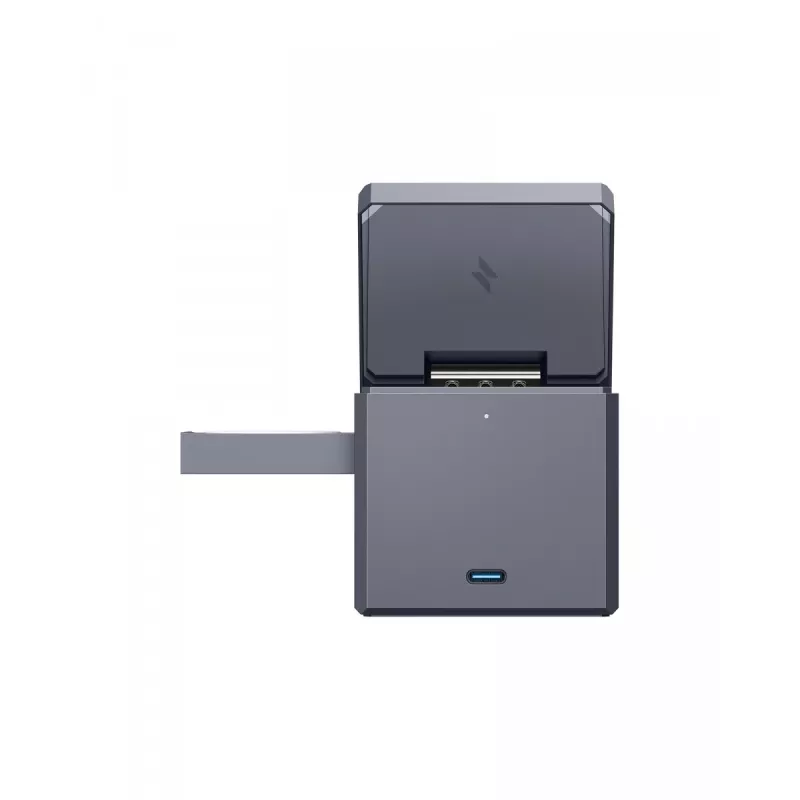 Anker 3-in-1 Cube Y1811G11 mit MagSafe, 15 W, Schwarz