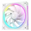 DeepCool FL12 WH 3-in-1 120-mm-Gehäuselüfter (3 Stück), 2150 U/min, fluiddynamisches Lager, 4-Pin-PWM, Weiß