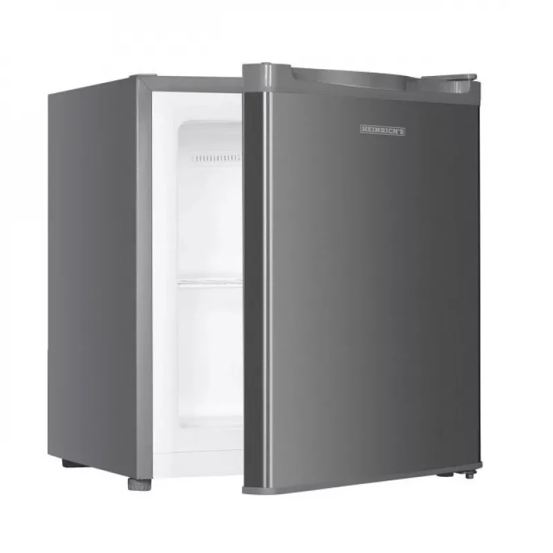 Gefriertruhe HEINRICH'S HGB 5088 IX DF silber, 33 L, 220–240 V, 50 Hz, Türanschlag links/rechts